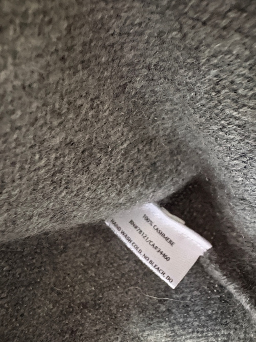 Eileen Fisher cashmere Gray Cardigan sweater - Picture 4 of 10